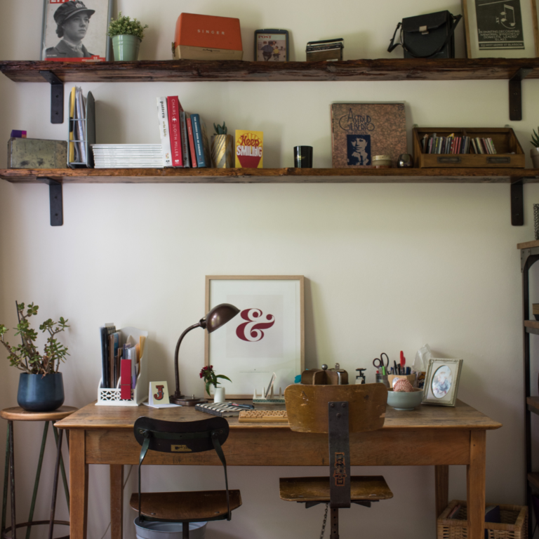 Curated interior styling