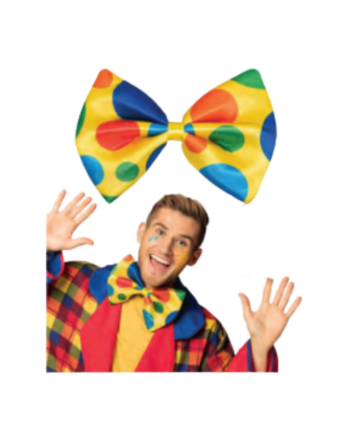 Jumbo Clown Bow Tie (15x21cm)