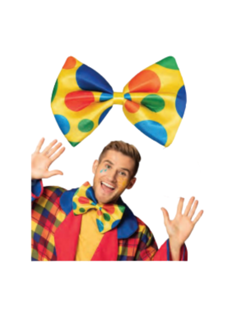 Jumbo Clown Bow Tie (15x21cm)