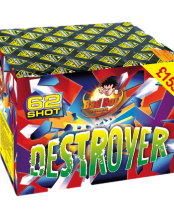 Destroyer 62 Shot Barrage by Diamond Fireworks