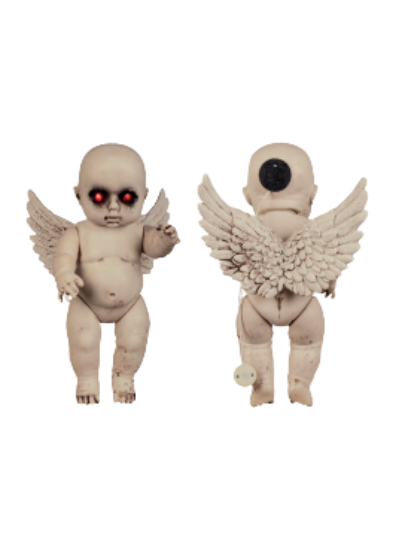 Fiery Baby Angel Decoration