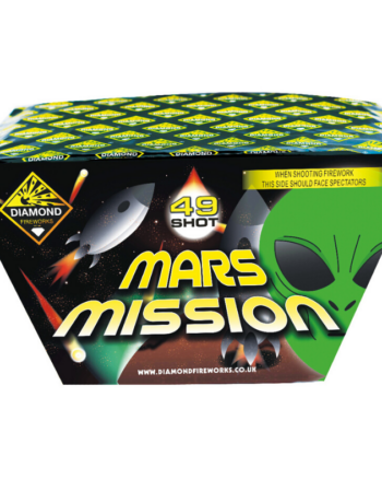 Mars Mission 49 Shot Fan Barrage by Diamond Fireworks