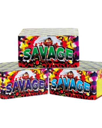 Savage 100 Shot Barrage by Diamond Fireworks