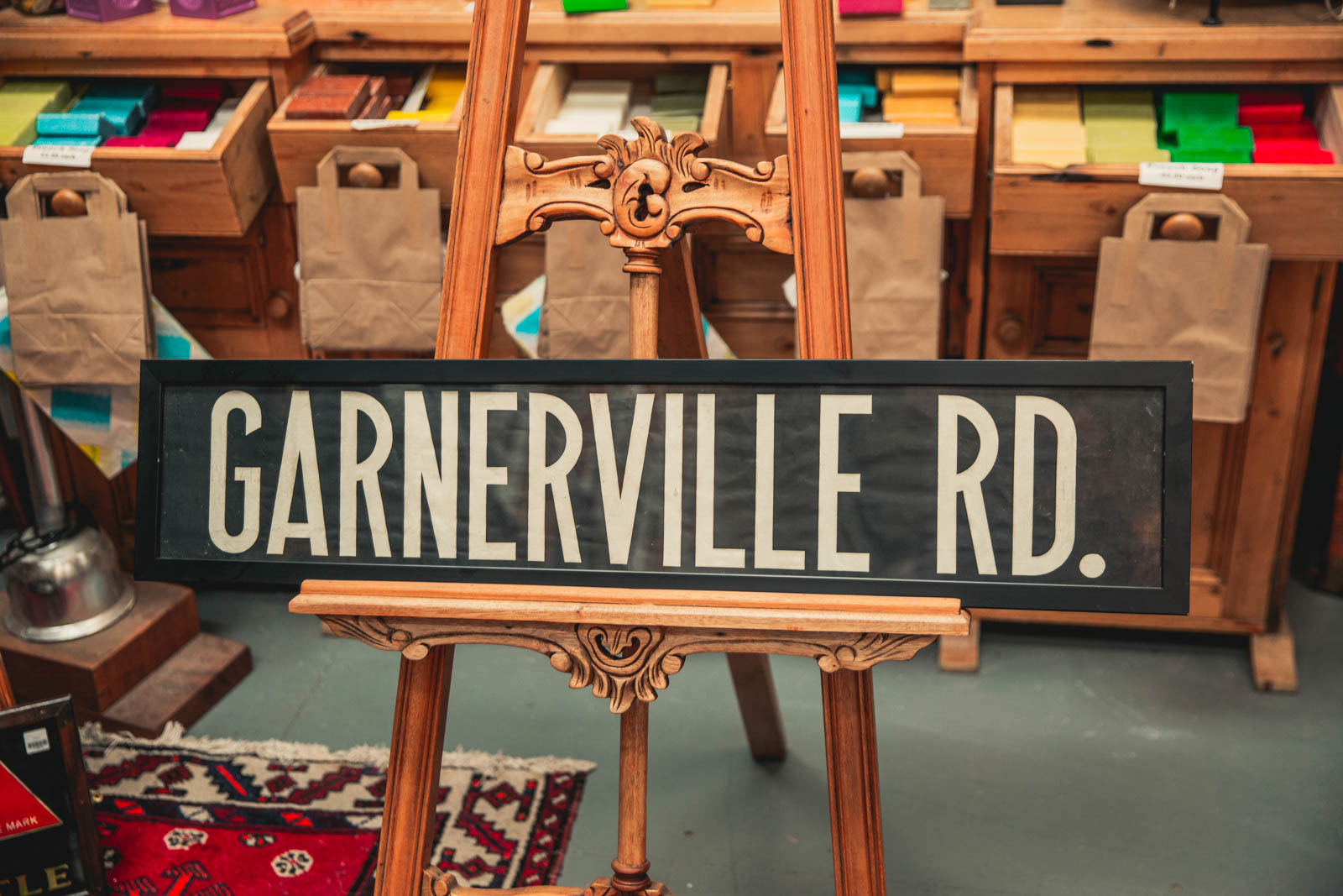 Original Belfast Bus Sign – Garnerville Road