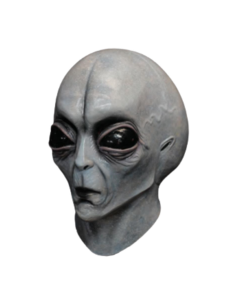 Area 51 Gray Overhead Mask