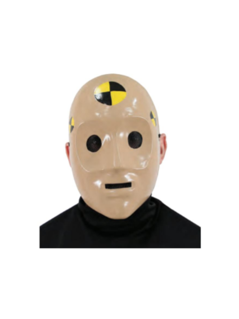 Crash Test Dummy Mask