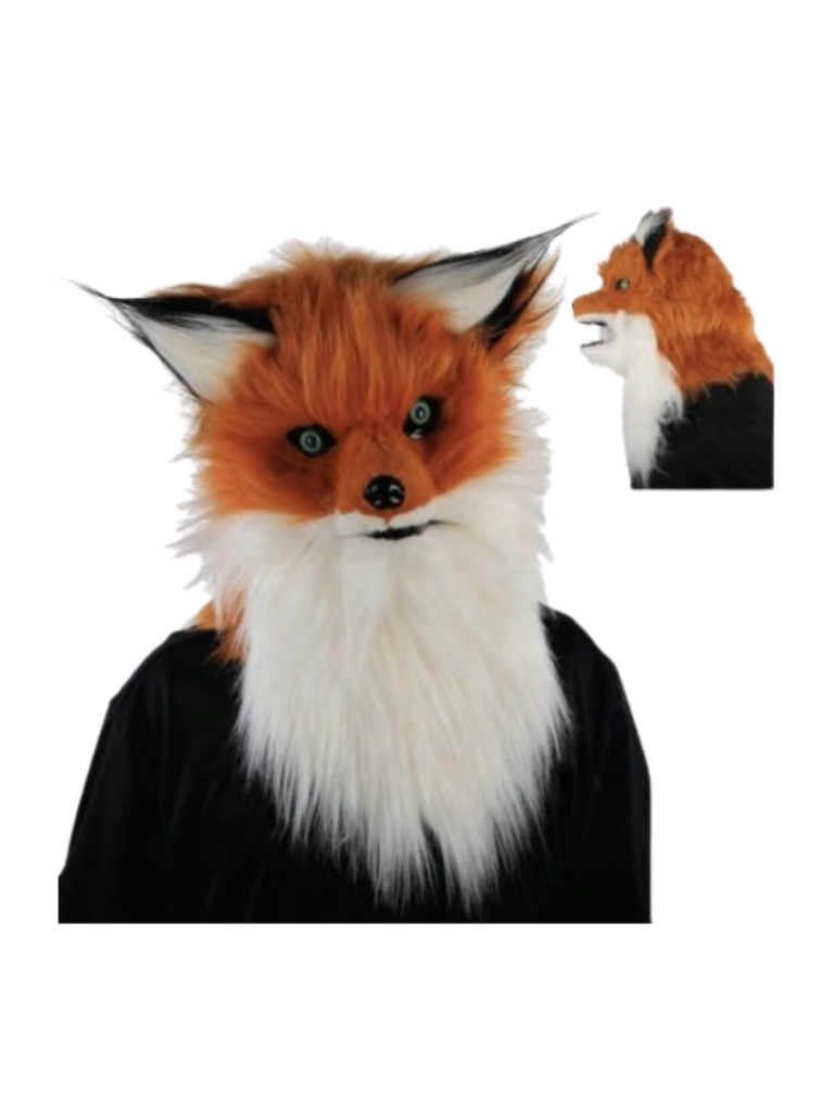Fox Adult Mask w/ Moving Mouth