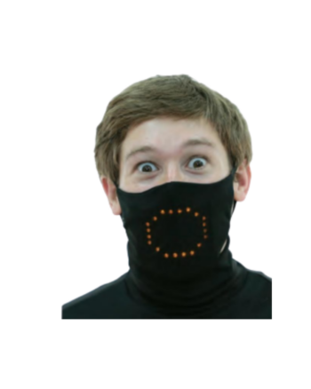 Light Up Sound Reactive Talking Mask
