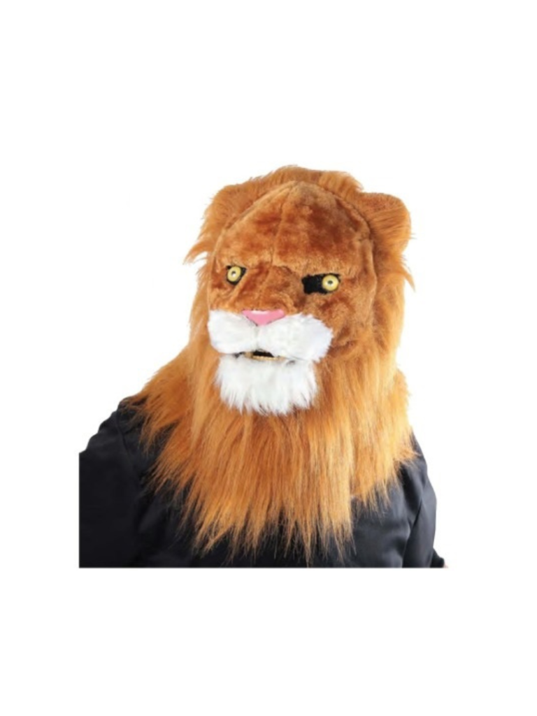 Lion Mask with Moving Mouth