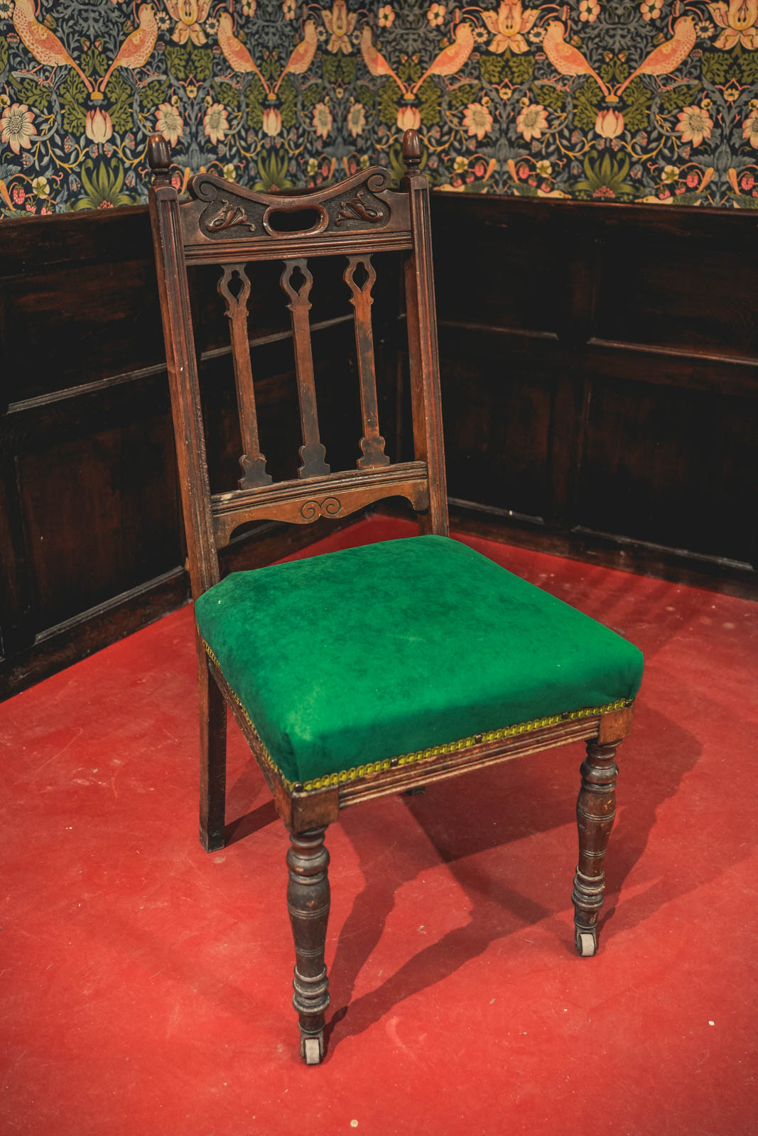 Carved Wood Dining Chair