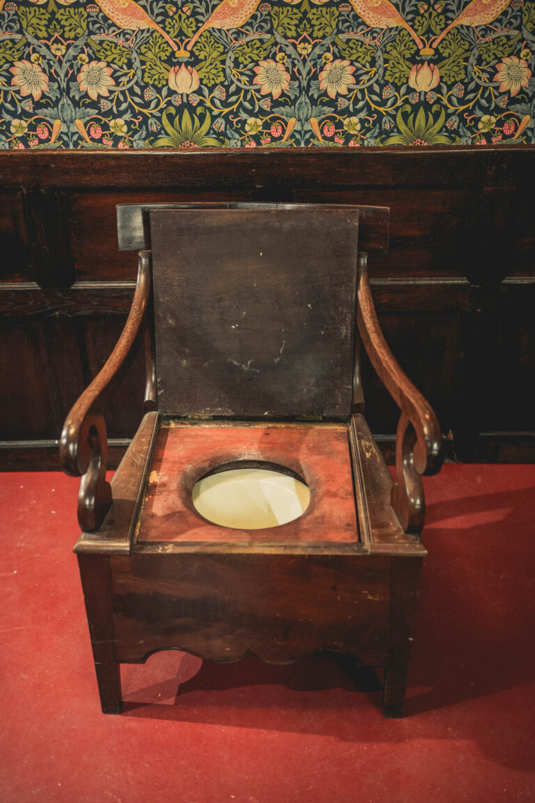 Victorian Commode Chair