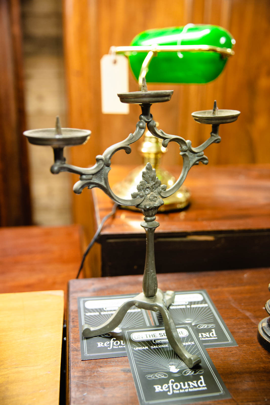 Vintage 3 Arm Candelabra