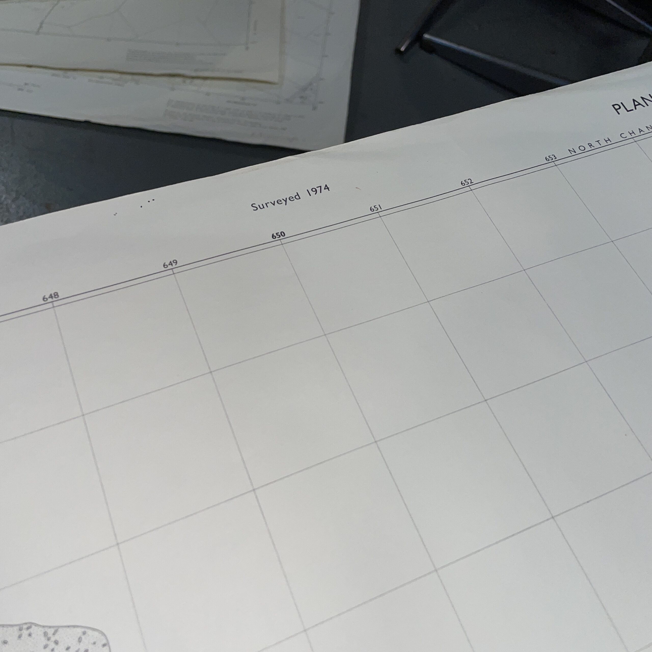 Vintage Ordnance Survey Map of Ballyhalbert - On The Square Emporium