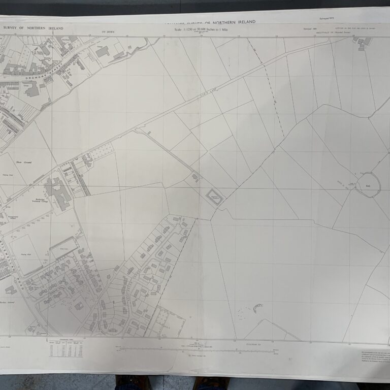 Vintage Ordnance Survey Map of Banbridge (Castlewellan Road)