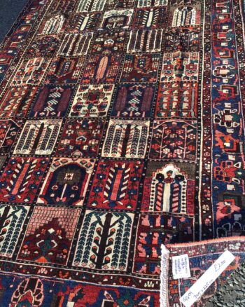 Full-Pile Persian Baktia Rug 345cm x 225cm [GQ09]