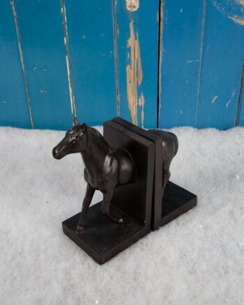 Alternative view of Set of Horse Bookends [8279]