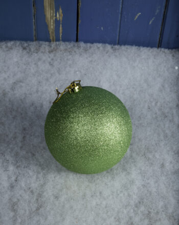 Glitter Bauble – Green