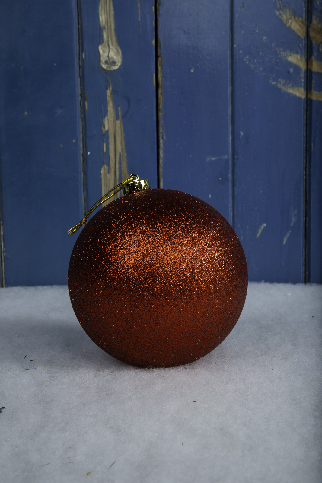 Glitter Bauble – Red