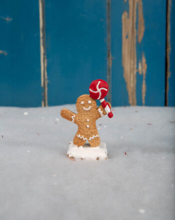 Set of 4 Gingerbread Man Name Card Holders
