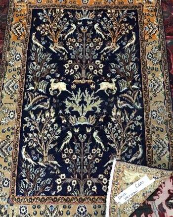 Persian Tabriz Tree of Life Rug [DK02]