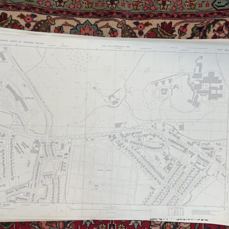 Vintage Ordnance Survey Map of Dundonald (Upper Newtownards Road)