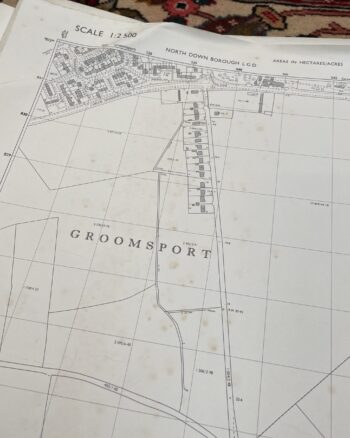 Vintage Ordnance Survey Map of Orlock (Groomsport)