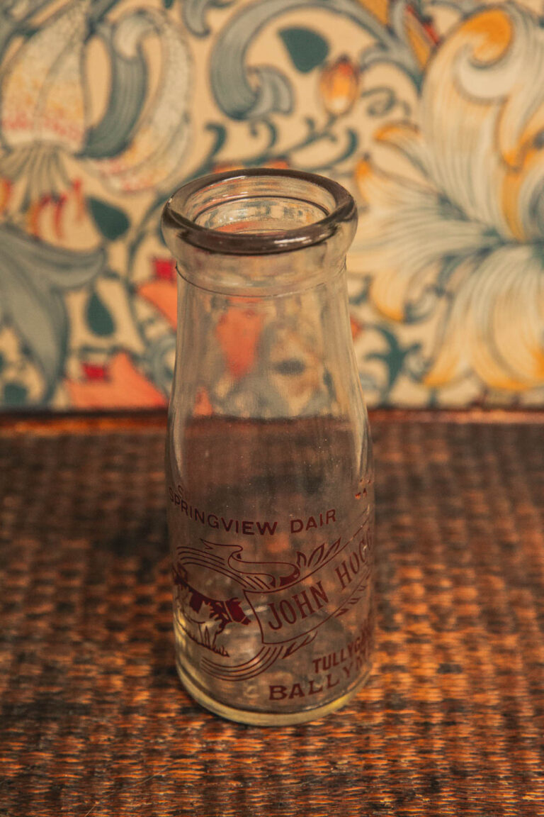 GB022 John Hogg Ballymena Milk Bottle