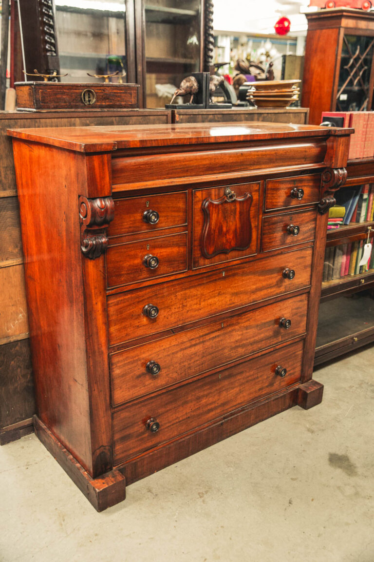 Late Victorian Mahogany Scotch Dresser