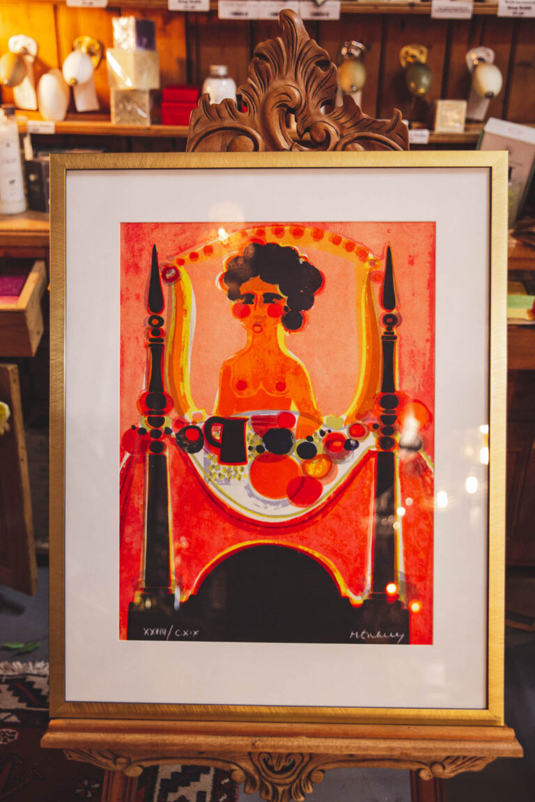 Frederic Menguy 'La Dejeuner' Original Lithograph