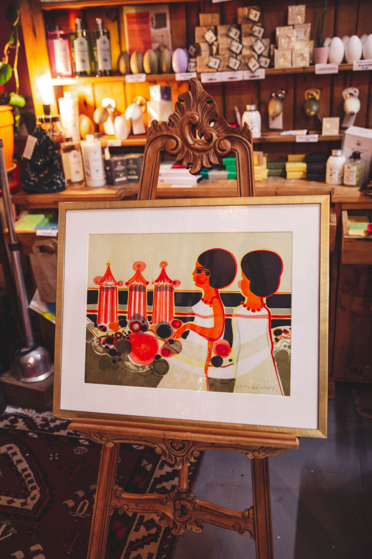 Frederic Menguy 'La Plage' Original Lithograph