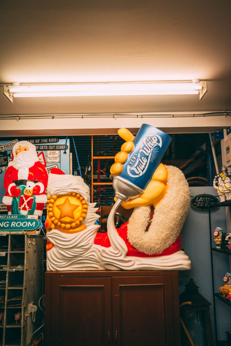 Large Ted Baker Christmas Window Display Piece