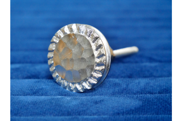 Cast Iron Hammered Cabinet Knob [6260]