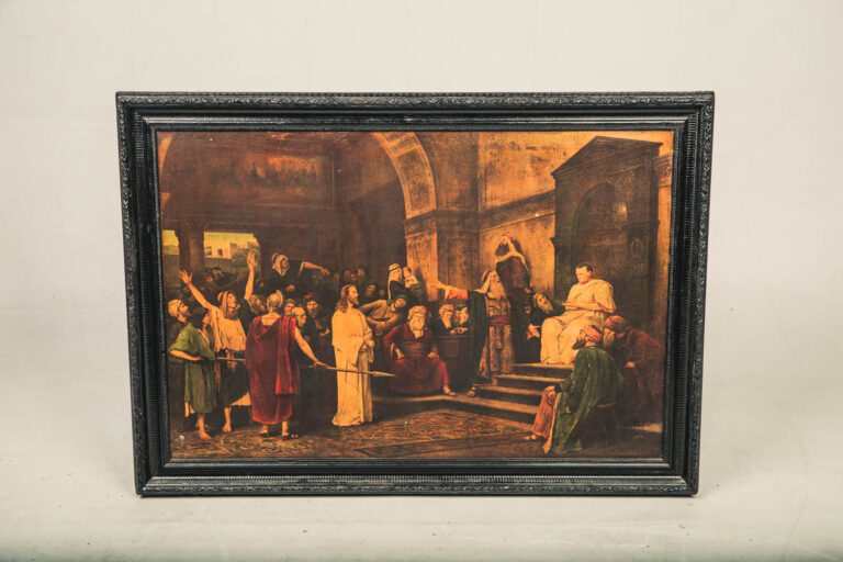 Mihaly Munkacsy's 'Christ Before Pilate' Painting