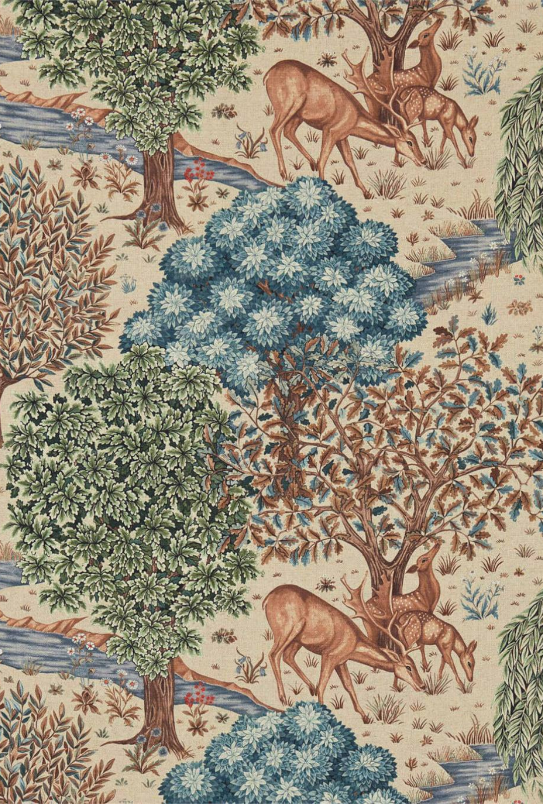 The Brook (Tapestry Linen) Morris & Co Fabric
