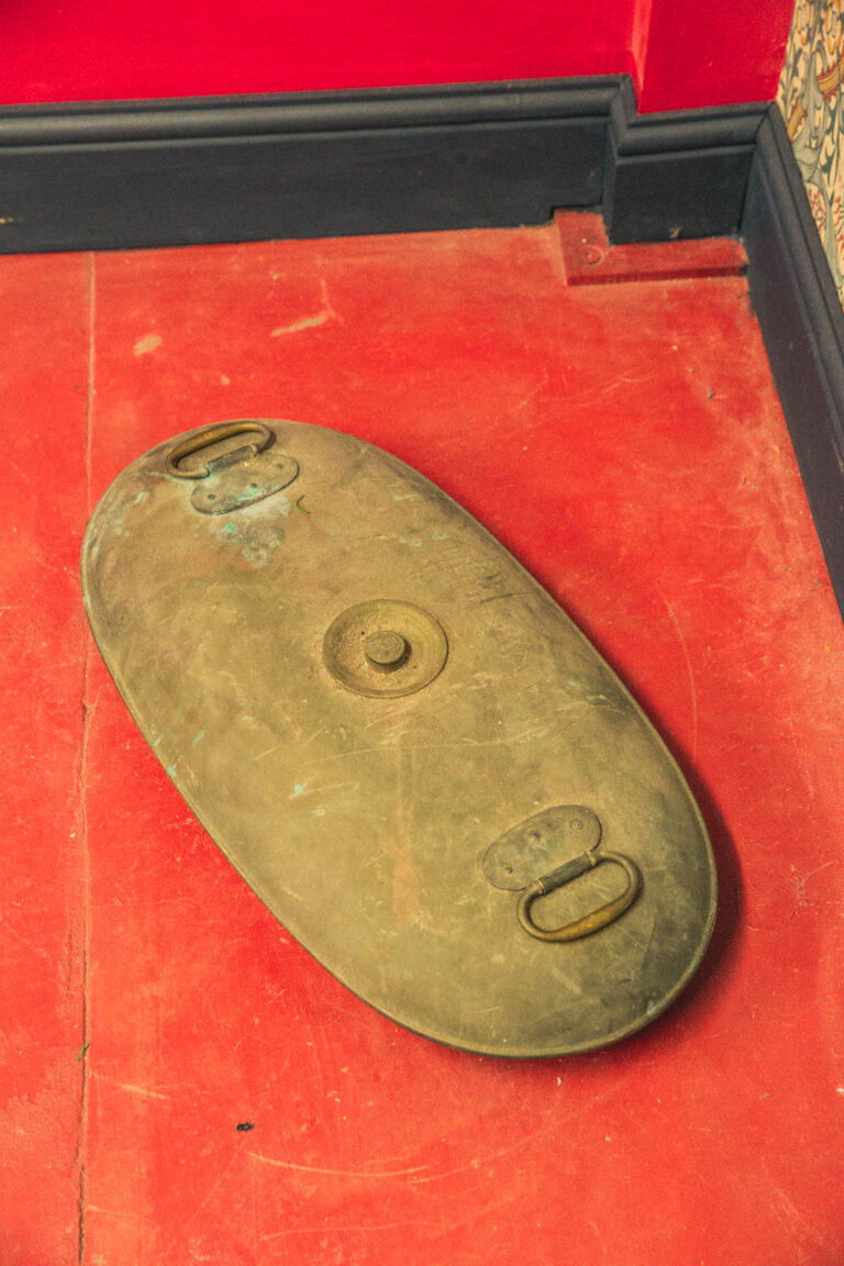 Large Antique Footwarmer