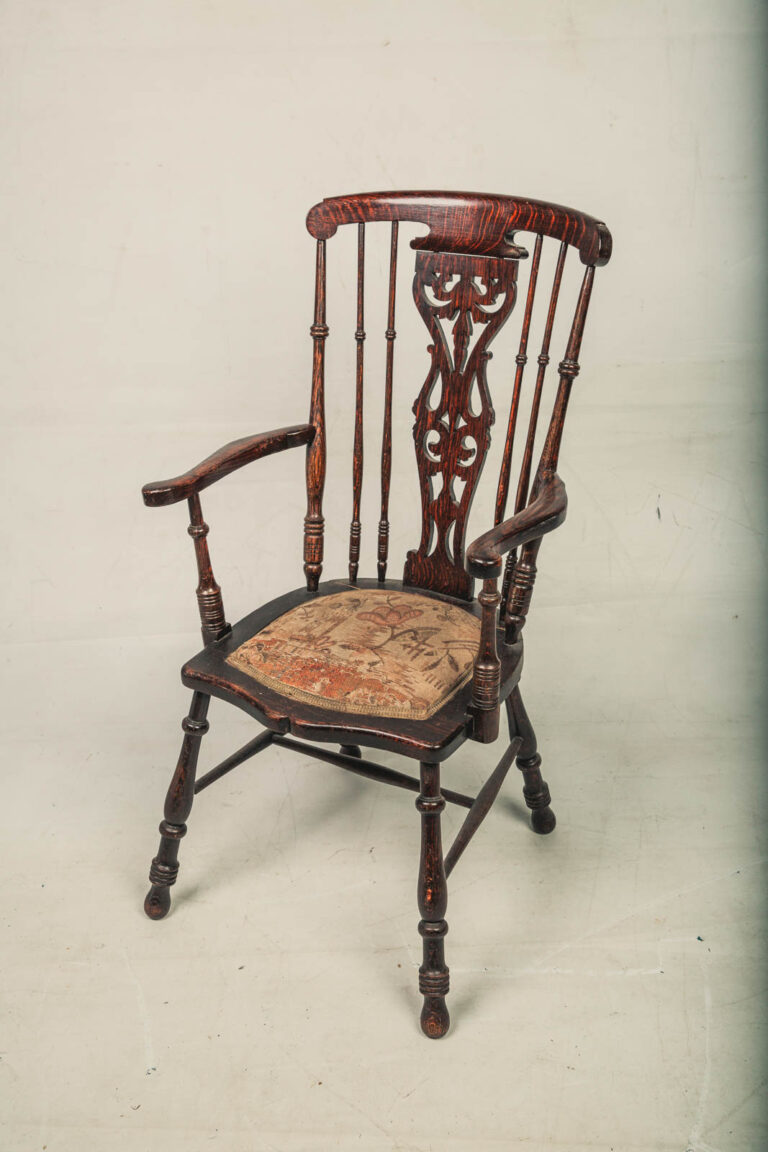 Victorian Spindle Back Arm Chair