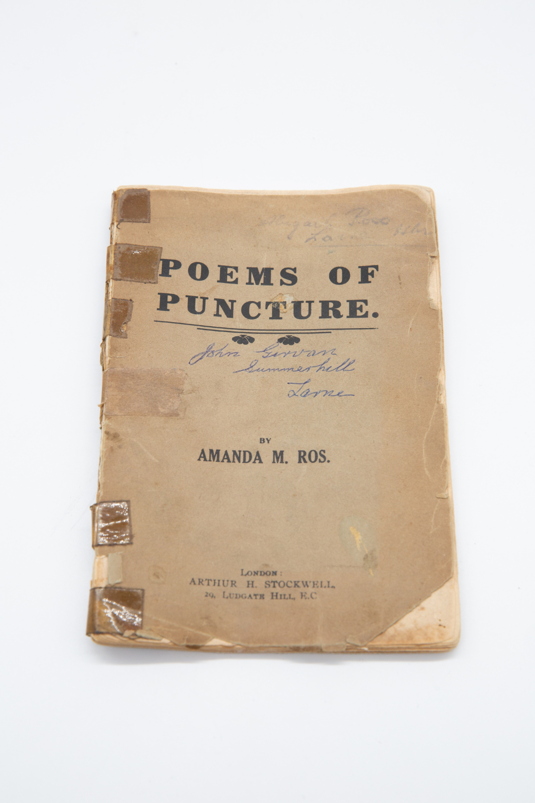 Amanda M. Ros. Poems of Puncture