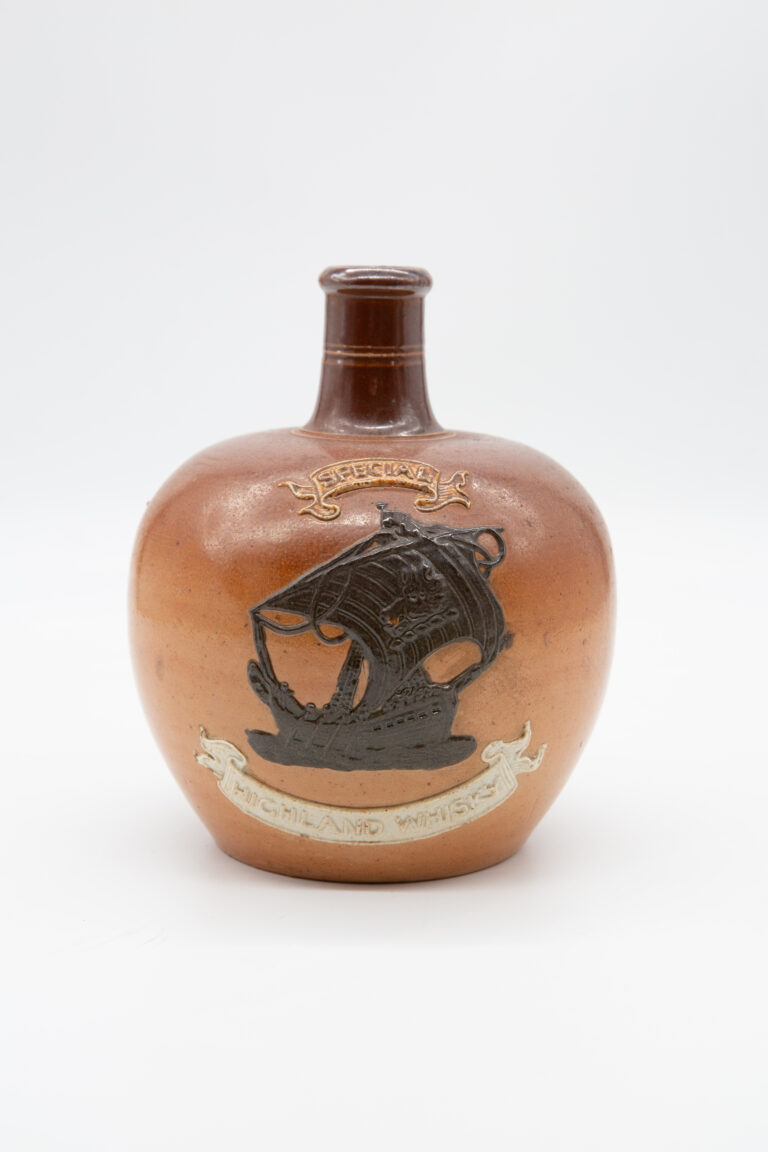 Antique Royal Doulton Special Highland Whiskey Jar