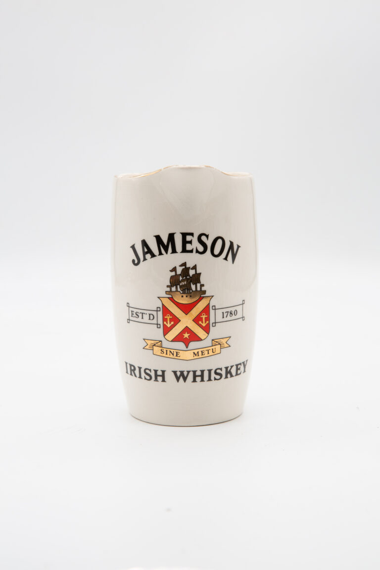 White Jameson Irish Whiskey Jug