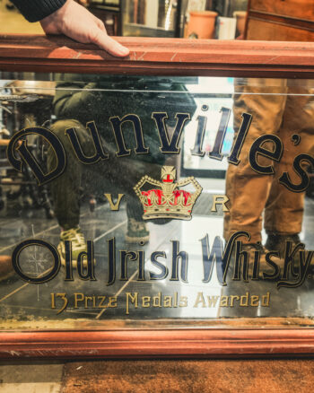 Dunville’s Irish Whisky Mirror [w689]