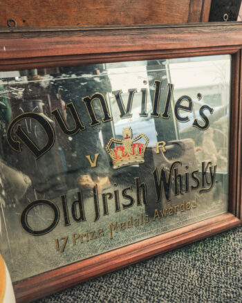 Dunville’s Irish Whisky Mirror [w690]