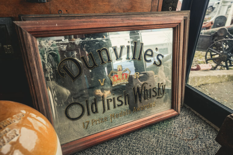 Dunville's Irish Whisky Mirror [w690]