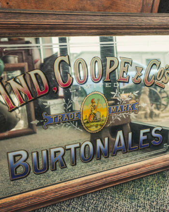 1920s Ind, Coope Burton Ales Mirror [w688]