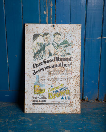 Newcastle Brown Ale Tin Sign [w024]