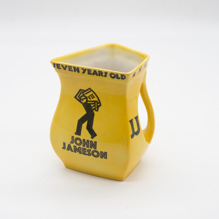 Rare Jamesons Whiskey Yellow Jug [w003]