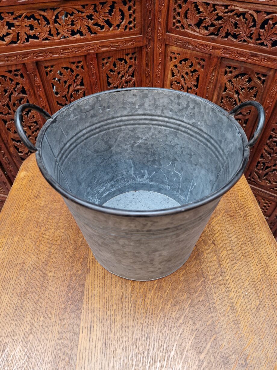 Small Galvanised Bucket On The Square Emporium