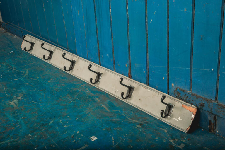 Vintage 6 Hook Coat Rack