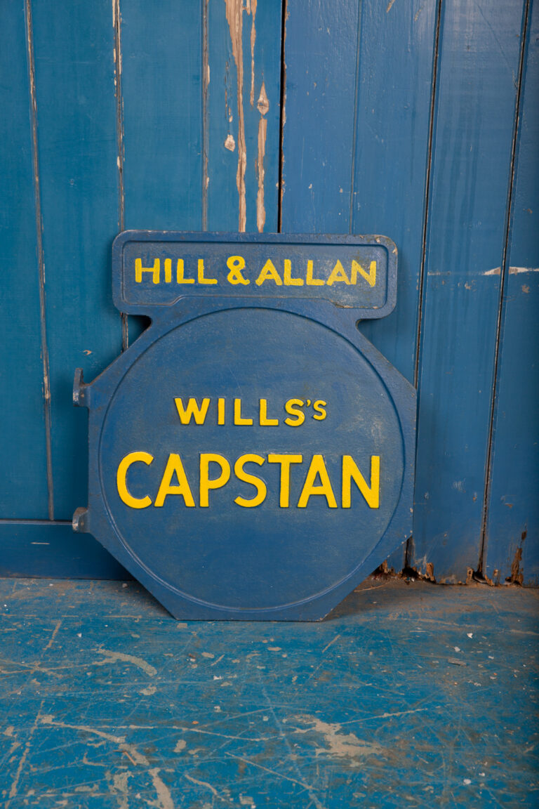 Wills's Capstan Double-sided Sign [w043]