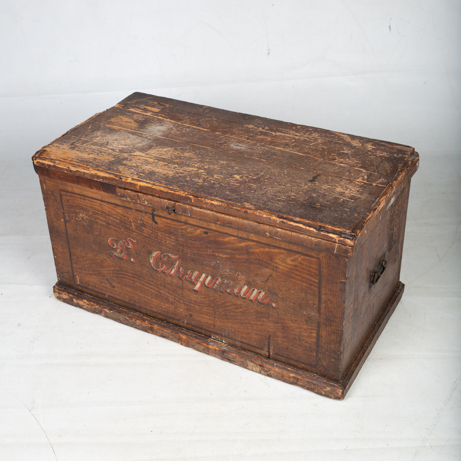 Travel Trunk Rococo Antique Travel Trunk - On The Square Emporium