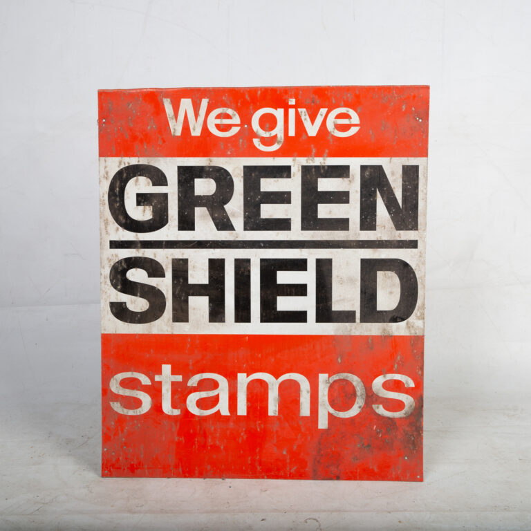 Green Shield Stamps Metal Sign